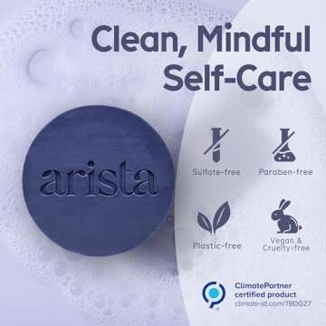 Arista Purple Shampoo Bar | Nourishing & Eco-Friendly Hair Care