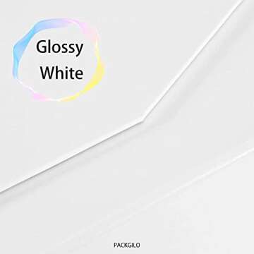 PACKGILO White Extra Large Gift Box with Magnetic Lid