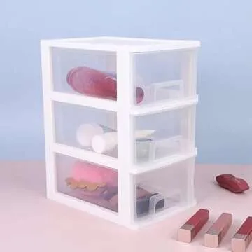 Gonice 3 Drawer Storage Organizer for Home & Office