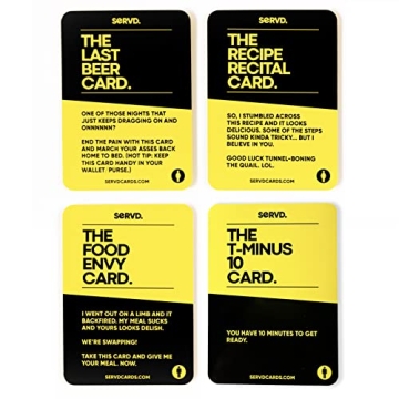SERVD - Fun Couples Card Game for Memorable Moments