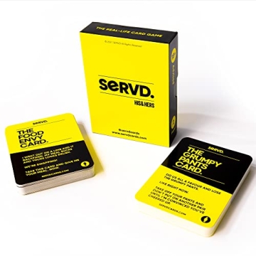 SERVD - Fun Couples Card Game for Memorable Moments