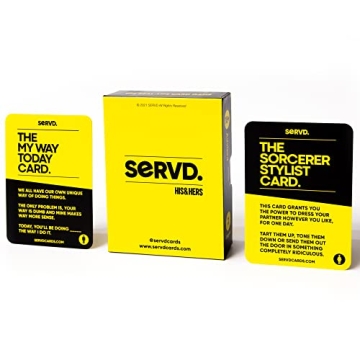 SERVD - Fun Couples Card Game for Memorable Moments