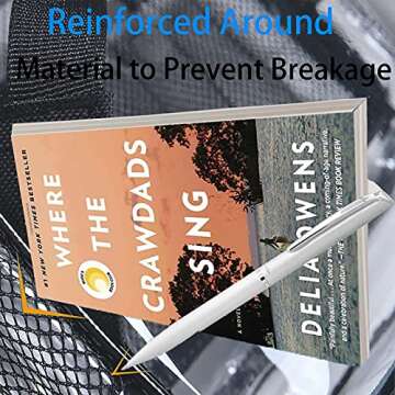 BAJNOKOU Clear Backpack Heavy Duty Pvc Bookbag for School - See Through Transparent Stadium Approved Backpacks for Women Concert Sport Venues Work Travel,Black