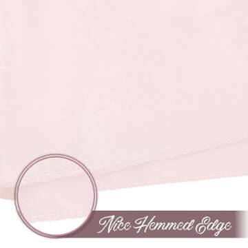 Eychei Satin Napkins - Luxury 50-Pack for Events, Parties