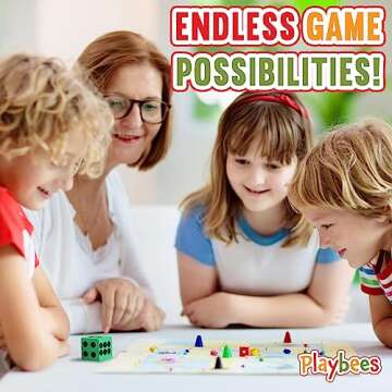 Big Foam Dice Set - 24-Pack, Jumbo, and Colorful Dice for Kids - Ideal for Boosting Math Skills, Great Gifts, and Party Fun