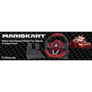 HORI Nintendo Switch Mario Kart Racing Wheel Pro Deluxe