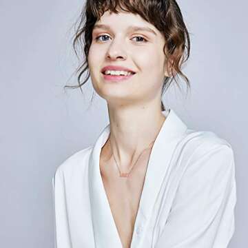 SKQIR Birth Years Necklace,Initial Year Number Pendant Necklace Gold Plated Birthday Gift Charm Frie...