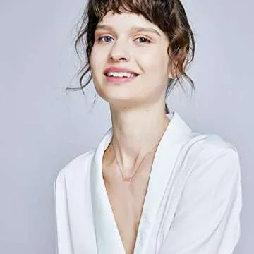 SKQIR Birth Years Necklace,Initial Year Number Pendant Necklace Gold Plated Birthday Gift Charm Frie...