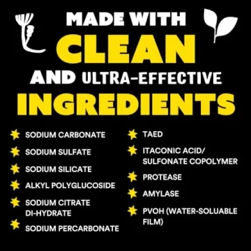 Molly's Suds Dishwasher Pods Eco-Friendly & Residue-Free 60 Tabs