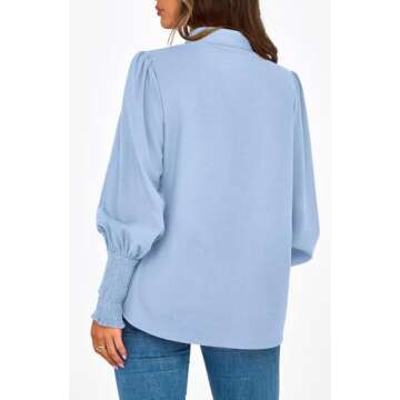 Stylish PRETTYGARDEN Button Down Shirts for Women