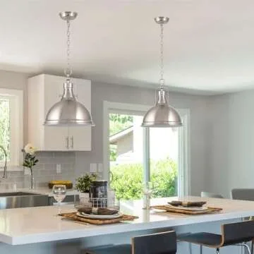 Kira Home Belle Modern Industrial Pendant Light