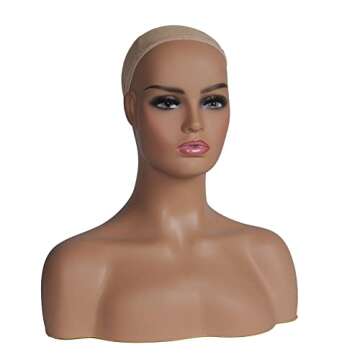 L7 MANNEQUIN Head for Wigs Earrings Hats Sunglasses Display