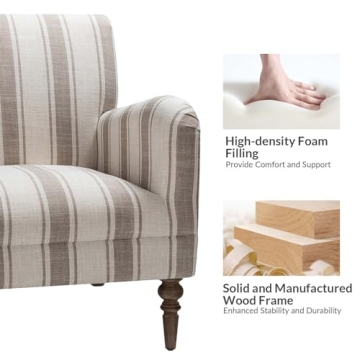 Luxurious HULALA HOME Accent Chair with Stunning Design