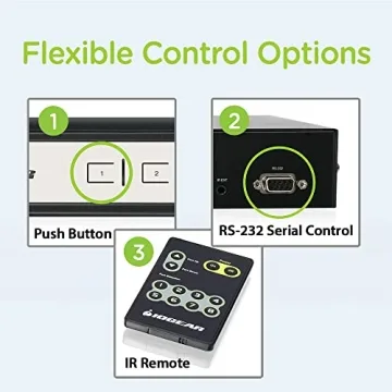 IOGEAR HDMI 8 Port Switch for 4K | Switch Anytime Easily