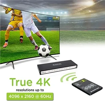 IOGEAR HDMI 8 Port Switch for 4K | Switch Anytime Easily