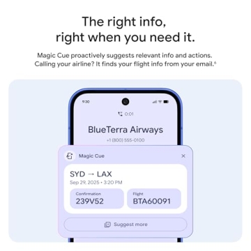 Google Pixel 10 Unlocked Smartphone with AI Assistant and Camera Features