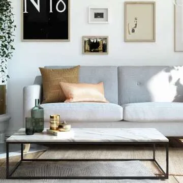 Mr. Kate Tess Sofa with Soft Pocket Coil Cushions, Small Space Living Room Furniture, Light Gray Linen
