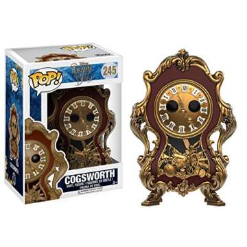 Funko POP Disney: Beauty & The Beast Cogsworth Toy Figure