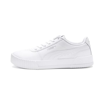 PUMA Women's Carina Leather Sneakers - Retro Style Meets Modern Comfort
