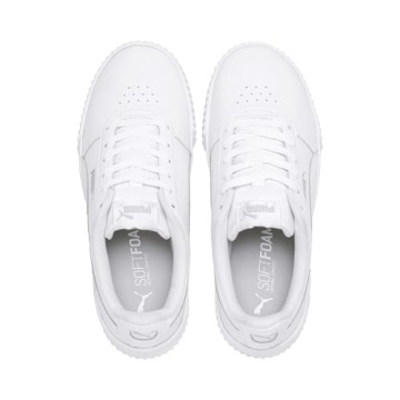 PUMA Women's Carina Leather Sneakers for Retro Style