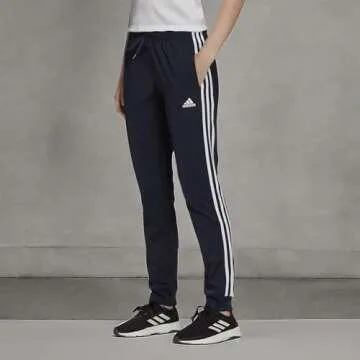 Plus Size Fleece Tapered Cuff Pants for Women