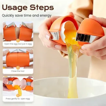 2026 New Egg Shell Opener - Stainless Steel Cracker & Separator