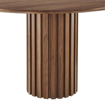 Modway Senja 95" Oval Dining Table - Mid-Century Style