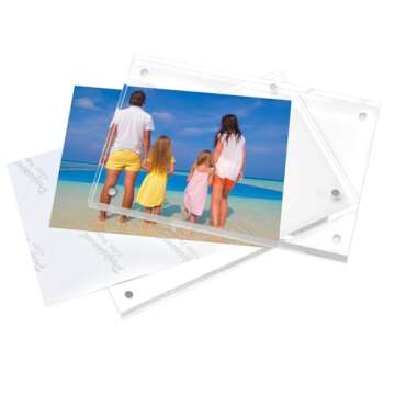 Meetu Acrylic Picture Frame 6x8 Double Sided Gift