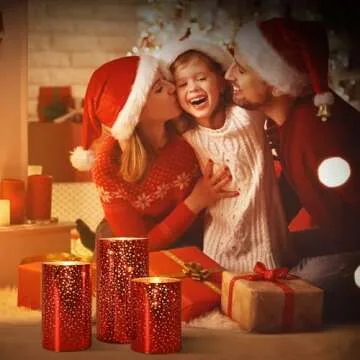 Flameless Flickering Candles with Remote Control for Holidays