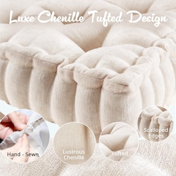 Luxurious Intelligent Design Azza Floor Pillow for Comfort