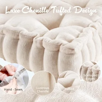 Luxurious Intelligent Design Azza Floor Pillow for Comfort