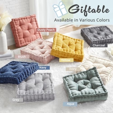 Luxurious Intelligent Design Azza Floor Pillow for Comfort