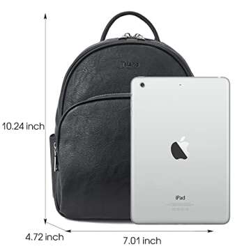 Telena Small Vegan Leather Backpack Purse for Women