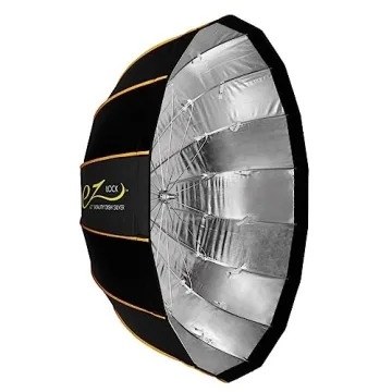 Glow EZ Lock 42" Collapsible Silver Beauty Dish Softbox