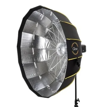 Glow EZ Lock 42" Collapsible Silver Beauty Dish Softbox
