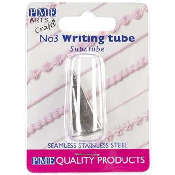 PME Writer No.3 Seamless Decorating Tip for Bakers