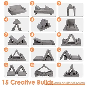 Betterhood Play Couch Sofa for Kids and Toddlers