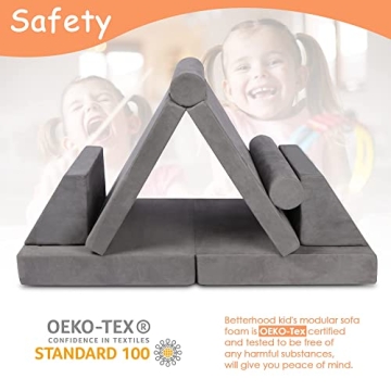 Betterhood Play Couch Sofa for Kids and Toddlers