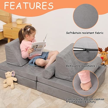 Betterhood Play Couch Sofa for Kids and Toddlers