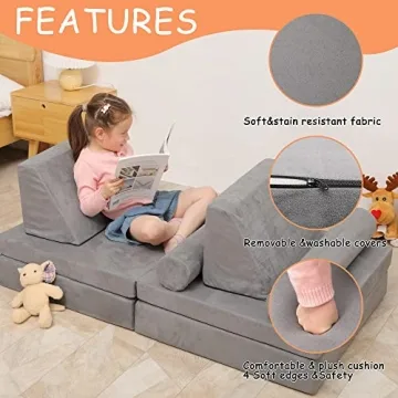Betterhood Play Couch Sofa for Kids and Toddlers