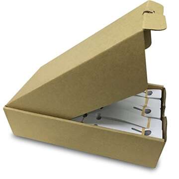 KINGLAKE 1000 Pcs White Plastic Plant Tree Tags Garden Plant Lables Plant Hanging Tags 2x20cm Wrap Around Nursery Garden Labels Large Writing Surface (Box of 1000)