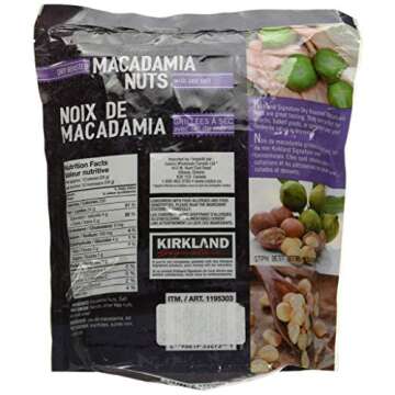 KIRKLAND SIGNATURE Roasted Macadamia Nuts (Net Wt 24 Ounce),