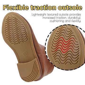 FLYFUPPY Girls Ankle Boots Stylish & Comfortable Footwear