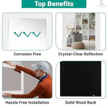 Elegant Naomi Home Mosaic Full Length Mirror for Every Space