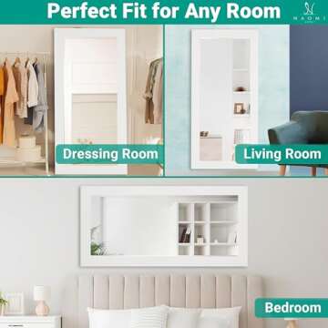 Elegant Naomi Home Mosaic Full Length Mirror for Every Space