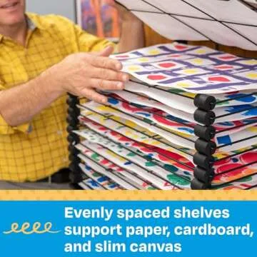 Sax-409129 Over-The-Door Drying Rack, 20 Shelves, 4-1/2 x 21-1/2 in