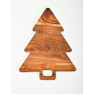WOODLERY Tree Shaped Cutting Board for Serving and Decor