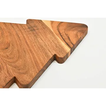 WOODLERY Tree Shaped Cutting Board for Serving and Decor
