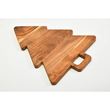 WOODLERY Tree Shaped Cutting Board for Serving and Decor