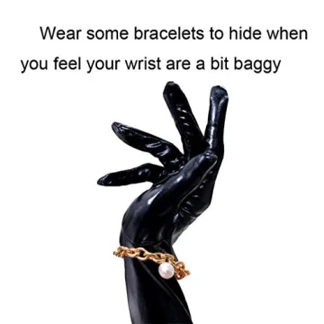 Luwint Sexy Black Long Gloves for Cosplay and Costumes